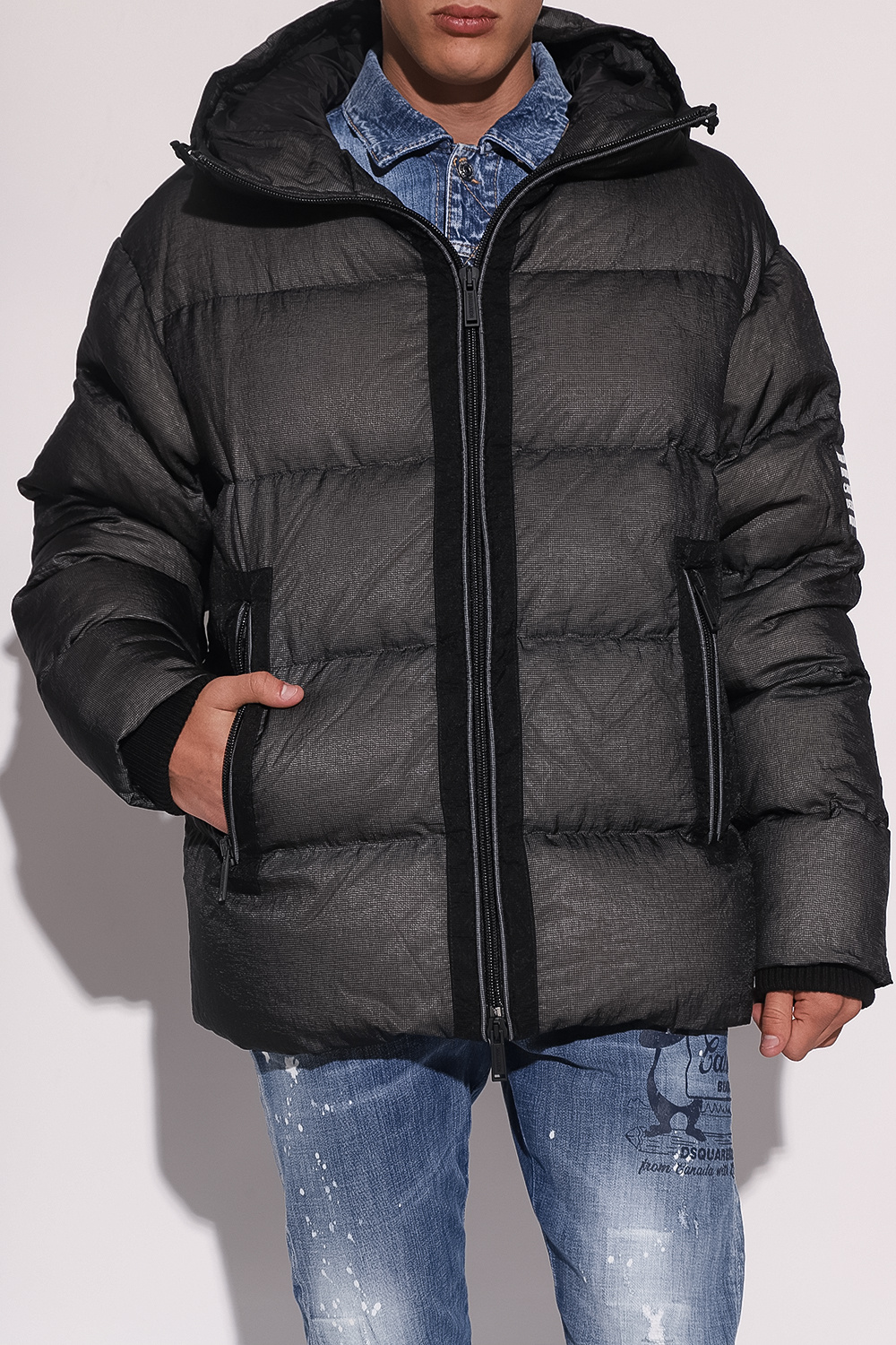 SchaferandweinerShops Japan - Down jacket Dsquared2 - Beige